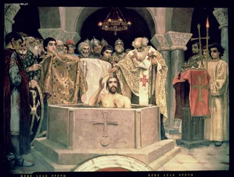 Le baptême du grand-duc Vladimir (vers 956-1015), 1885-96